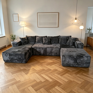 Sofá Modular Moderno Reclinable de Tres Plazas para Dormitorio, Venta Directa de Fábrica, Sofá Personalizado al Vacío - Product Image 3