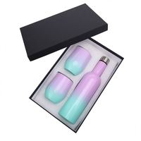 Gobelet isotherme sous vide en acier inoxydable 12 oz, écologique, avec logo personnalisé par sublimation, pour couples, fiançailles, lune de miel, Mr & Mme