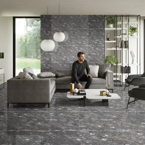 Roar Black <b>Matte</b> Porcelain <b>Floor</b> Tiles 600x1200mm Non Slip Wear Resistant Wall <b>Floor</b> Tiles - Product Image 6