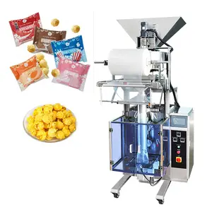 Automatische Verticale 100G 200G 500G Rijstsuiker Zout Magnetron Popcorn Sachet Verpakkingsmachine