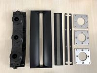 HYJ0240A-GS07   Corne en plastique pour enceinte colonne Line Array