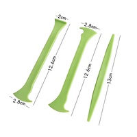 Kit de 3 outils de pose PPF : Raclette professionnelle et outils de bordure pour installation de film de protection de peinture (PPF)