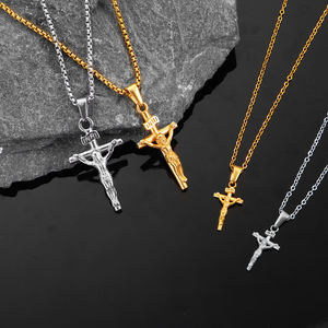 Collar de Acero Inoxidable con Colgante de León y Cadena de Brújula Chapada en Oro Real de 18k, Joyería para Hombre, Estrella del Norte, Guerrero Espartano - Product Image 5