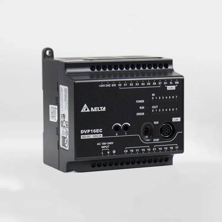 Neues und Original Delta DVP-EC Serie PLC 16-Punkte-Controller DVP16EC Modul DVP16EC00R3