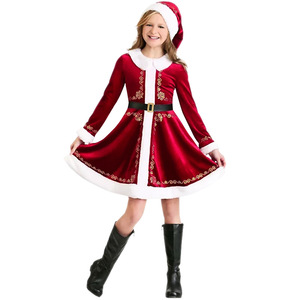 Costumes de Noël pour enfants, tenues de Père Noël, de Mère Noël et de sapin, vêtements de fête pour enfants - Product Image 4