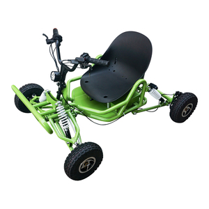 플립 스키 야외 드리프트 카트 전면 및 후면 충격 20ah/1512wh 15000W 미니 버기 오프로드 페달 카트 모든 지형 페달 이동 카트 - Product Image 6