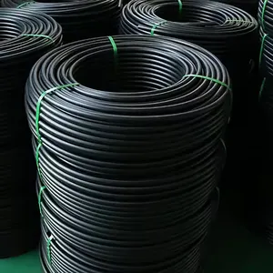 Toptan 50mm Hdpe siyah plastik su borusu rulo polietilen boru filipinler Hdpe boru fiyat