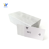Herstellerangepasste NFC RFID Smarte Elektronische Visitenkarte Mitgliedskarte NFC213/N215 Chip Wasserdicht für Zahlungen und Hotelgebrauch