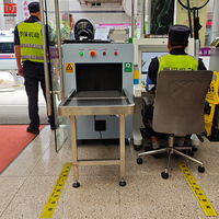Scanner de bagages de système d'inspection de sécurité à haute pénétration X Ray pour les contrôles de sécurité des lieux publics et des métros d'hôtel