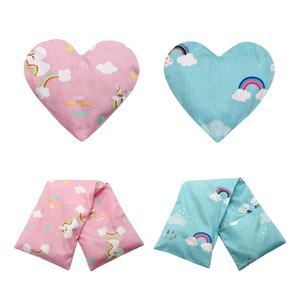 لفافة الجسم بالكتان واللافندر، وسادة تسخين قابلة للتسخين بالميكروويف للرقبة والكتفين - Product Image 3