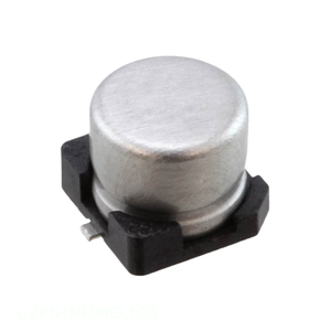 ตัวเก็บประจุแบบติดผิวหน้า (Surface Mount) ยี่ห้อ Manufacturer Channel รุ่น 3.3 uF UZP1H3R3MCL1GB  ชนิดอลูมิเนียม ความจุ 3.3UF 20% 50V SMD - Product Image 1