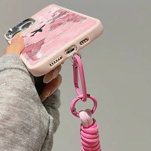 Cover per <span class=keywords><strong>iPhone</strong></span> 15 14 Plus 13 12 17 Pro Max con mappa dell'aereo e cordino, accessori per cellulare, custodia posteriore - Offerta imperdibile - Product Image 3