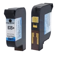 Encre pour imprimante jet d'encre à séchage rapide à base de solvant, couleur noire, pour usage industriel, compatible avec les cartouches Meenjet Sojet Js12 Js10 Anser U2 Loogal Tij