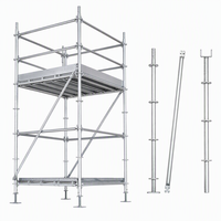 Sistema de Andamios de Acero Q235B de Tamaño Personalizado, con Rápido Montaje y Rendimiento de Carga Estable, para la Construcción de Túneles en Proyectos de Vietnam
