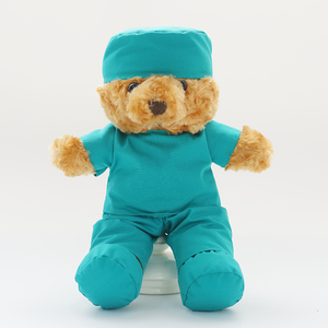 Des Animaux En <span class=keywords><strong>Peluche</strong></span> personnalisé Ours Médecin Infirmière Teddy Ours En <span class=keywords><strong>Peluche</strong></span> <span class=keywords><strong>Jouet</strong></span> pour L'école de Médecine et L'hôpital - Product Image 3