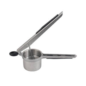 WELLWAY Heavy-Duty <b>Stainless</b> <b>Steel</b> Potato Masher and Ricer Metal <b>Kitchen</b> Tool for Pressing and Mashing Potatoes - Product Image 5