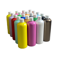 Peinture acrylique DIY de haute qualité 500 ml, peinture acrylique fluide à séchage rapide pour la peinture, les étudiants et les cours d'art