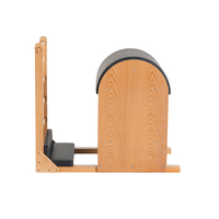 Barril de Madera Premium para Pilates, Equipo de Pilates, Máquina de Entrenamiento Lateral del Cuerpo