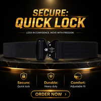 Ceinture tactique polyvalente pour les tâches en plein air et les activités sur le terrain Ceinture tactique robuste avec boucle fiable