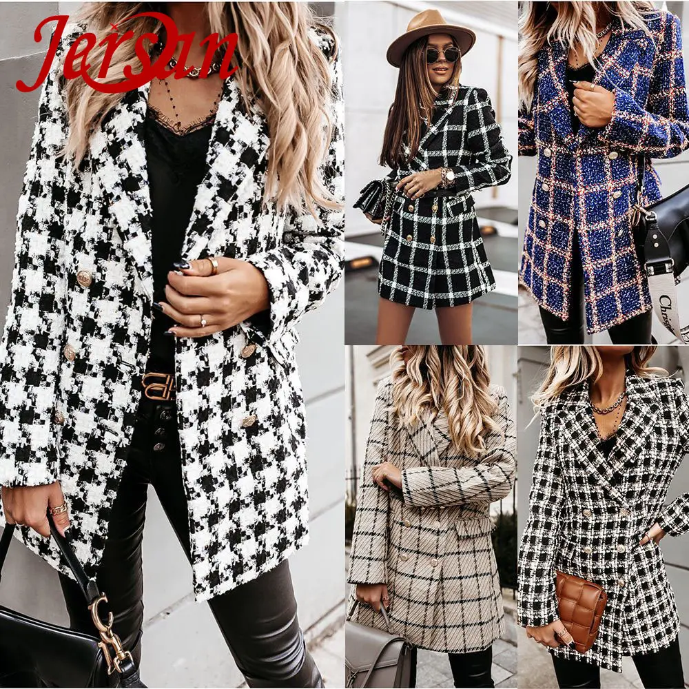 2022 China Wholesale Causal Spring Print Lapel Medium Length Printing Women Jacket And Coat Lady Fashion Clothing