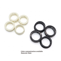 Manchon de protection de câble en nylon PA66 moulé par injection série SB, gaine isolante électrique en plastique pour coupe de câbles