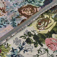 Yameifei Home Textile 500gsm Fleur Poids Lourd À Motifs Jacquard Tissus pour Vêtement