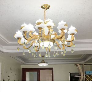 ยุโรปวินเทจโรงแรมจี้ไฟ Led ศิลปะคลาสสิกการรับประทานอาหารที่ทันสมัยคริสตัลราคาถูกตุรกีโคมระย้าย้อนยุค - Product Image 6