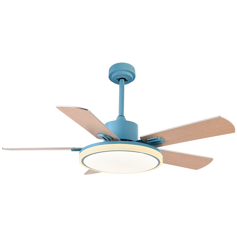 สีน้ำเงิน + ไม้ธรรมชาติ