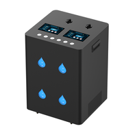Équipement d'atomisation d'hydrogène à cellule électrolytique moléculaire électrique de haute pureté pour usage commercial et domestique 12000ML PEM SPE OEM
