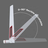 Antenne WiFi longue portée SIGNALWELL SW-1128-4 à double amplificateur 8,5 GHz 12dBi 360 degrés 50 km 50W