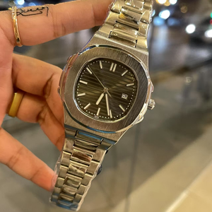 Montre chronographe mécanique automatique de luxe originale haut de gamme pour homme, bracelet en acier, style rétro, simple, avec dessin animé, saphir - Product Image 3