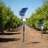 Capteur d'humidité du sol YaTunIOT, détecteur multi-profondeur d'EC, de température et d'humidité, alimenté par énergie solaire, 4G LoRa, Station de surveillance agricole Watchman-S03