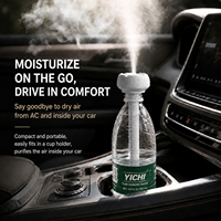 Humidificateur portable à bâtonnet, pulvérisateur de brume nano pour bouteilles, tasses, mugs, alimenté par USB, mini-humidificateur silencieux pour voiture, bureau, maison