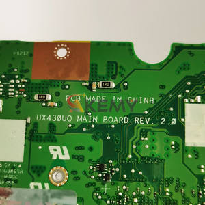 เมนบอร์ดแล็ปท็อป UX430UA สำหรับ <span class=keywords><strong>Asus</strong></span> Zenbook เมนบอร์ด UX430UQ UX430UN <span class=keywords><strong>UX430U</strong></span> U4100U I5 I3 I7 CPU 100% การทดสอบดี STK - Product Image 6