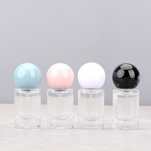 Botella de Perfume de Vidrio de 50 ml, Juego de Botellas Cilíndricas de 100 ml, Botella Vacía, Botella Transparente, Botella Recargable de Perfume - Product Image 3