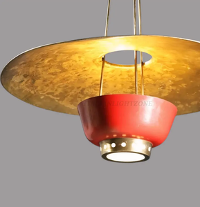 Lustre de plafond en laiton haut de gamme, style moderne du milieu du siècle, pour une décoration intérieure premium - Product Image 3