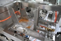 Machine à emballer les sachets préfabriqués de fruits et légumes séchés TOP Y horizontal 4 stations debout avec fermeture à glissière