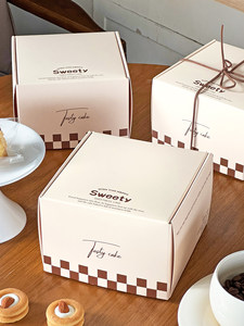 Boîte en carton pour madeleines, scones, gâteaux, biscuits, macarons, bagels – Emballage pour le goûter et les collations – Idéal pour les petites entreprises - Product Image 2