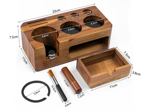 Support de Tamper à Café en Bois Multifonctionnel pour Porte-Filtre à Expresso avec Logo Personnalisé pour Accessoires de Barista – Vente en Gros - Product Image 2