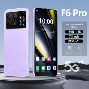 Smartphone F6 Pro 5G 16GB+1TB, Display 7.3 Pollici, Fotocamera HD <span class=keywords><strong>50</strong></span>+108MP, Android 14 Originale, Cellulare di Alta Qualità con Sistema Operativo in Francese - Product Image 4
