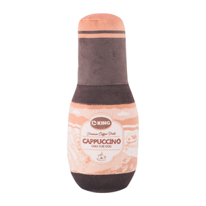 Eco-Friendly Strong Tough Small Medium Dogs' Squeaky <strong>Chew</strong> Toys Plush <strong>Coffee</strong> Cup Latte/Cold Brew Bottle Design Assorted - Product Image 2