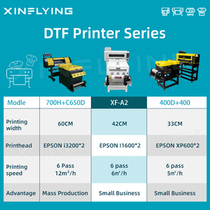 Xdf העברת סרט מדפסת dtf a1 60 ס "מ רוחב עם תנור 220v/110v eu u u u u dtf מכונה - Product Image 3