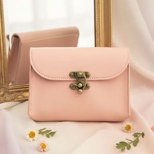 PU Leather Accordion Cosmetic Bag Multi-Functional Portable Mini Makeup Storage <b>Elephant</b> Buckle Water Resistant Welcome <b>Gifts</b> - Product Image 2