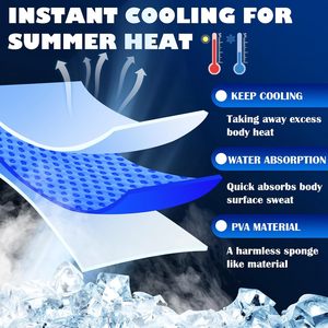 Kéo Dài <span class=keywords><strong>Pva</strong></span> Làm Mát Khăn Cho Cổ Và Khuôn Mặt Ngay Lập Tức Ice Làm Mát Cổ Kết Thúc Tốt Đẹp Mini <span class=keywords><strong>Pva</strong></span> Làm Mát Khăn Với Upf 50 + - Product Image 2