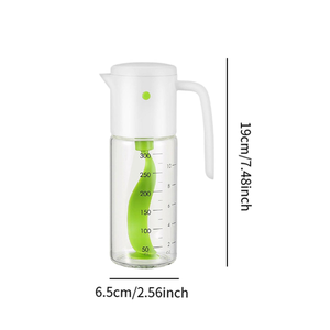 2026 New Arrivals Hot Sale 330ml Oil and Vinegar Salad Dressings Shaker Mixer for <b>Kitchen</b> <b>Gadgets</b> Vinegar Bottle - Product Image 2