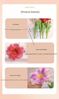 Bunga Tulip PU Real Touch Baru untuk Dekorasi Pernikahan, Karangan Bunga Grosir, Batang Bunga, Dekorasi Rumah dan Ruang Tamu