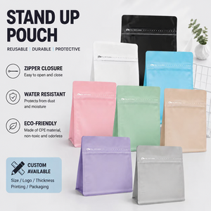 Bolsa Universal Octogonal Sellada para Granos de Café con Válvula, Grado Alimenticio, Sellado Térmico, Lámina de Aluminio, Cierre Lateral para Uso en Supermercados - Product Image 1