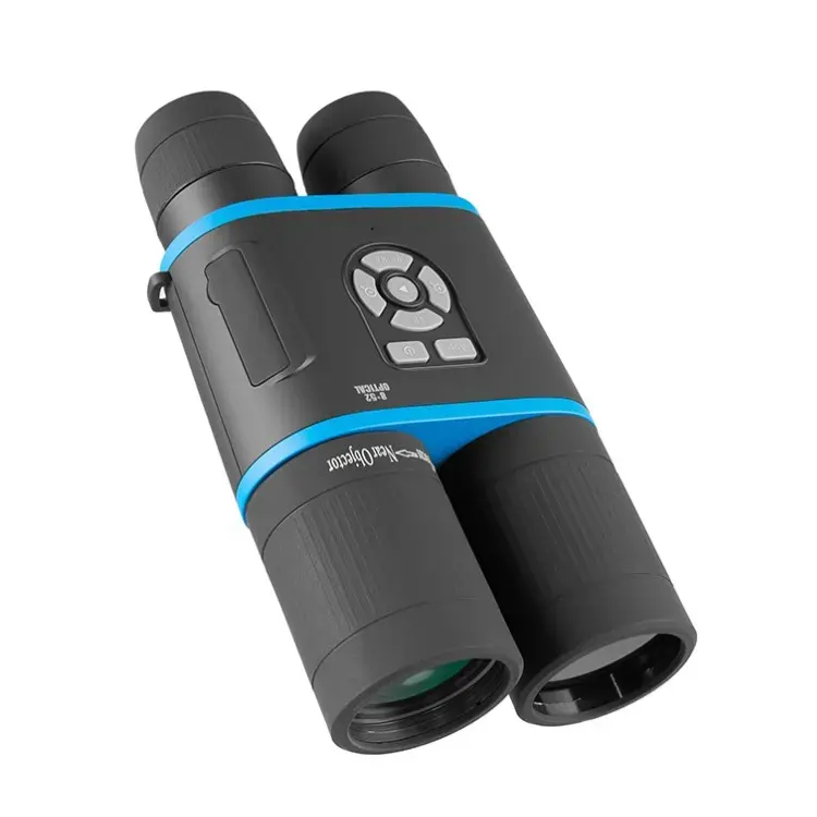 LUXUN Vision nocturne numérique T103 8x52 IR 1080P connexion de téléphone sans fil jour nuit avec GPS jumelles télescope pour la chasse