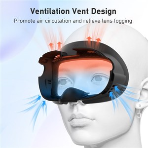 Maschera Protettiva per Viso in Pelle Rinforzata e Seta Ghiaccio per Visore <span class=keywords><strong>VR</strong></span> Meta Quest 3 - Product Image 2