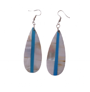 2020ของขวัญวันเกิดสำหรับหอยเป๋าฮื้อสีขาวของเธอผู้หญิงแฟชั่นที่มีสีสันแม่ของมุกเชลล์ต่างหูต่างหูหัวใจต่างหูสำหรับผู้หญิง - Product Image 6